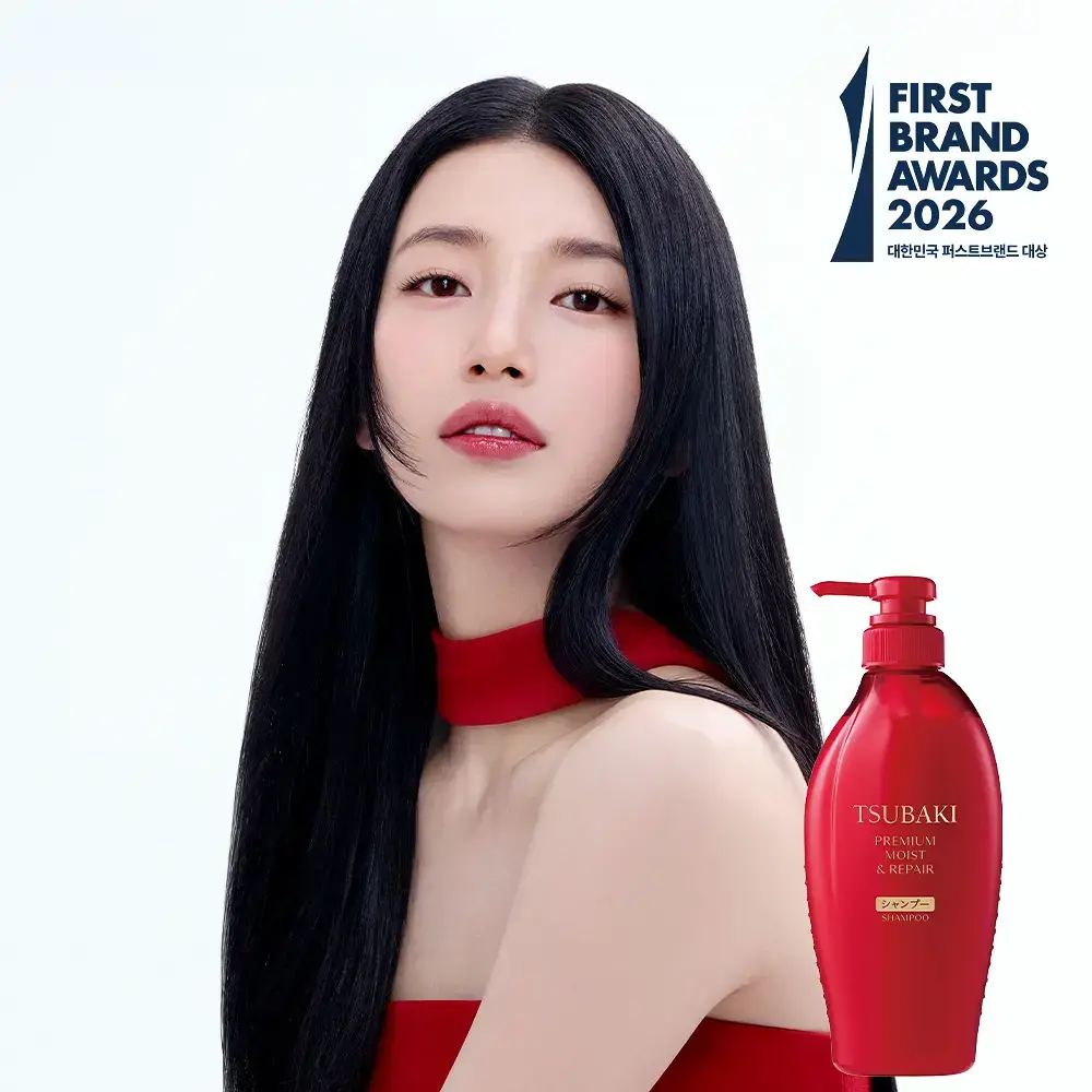 [수분&윤기케어] 츠바키 프리미엄 모이스트 & 리페어 샴푸 450ml